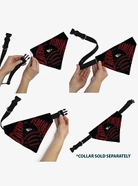 A Nightmare On Elm Street Freddy Dream Demon Black Slip On Collar Pet Bandana - Bandana Only