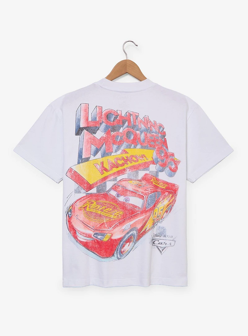 Disney Pixar Cars Lightning McQueen Piston Cup Champ T-Shirt - BoxLunch Exclusive