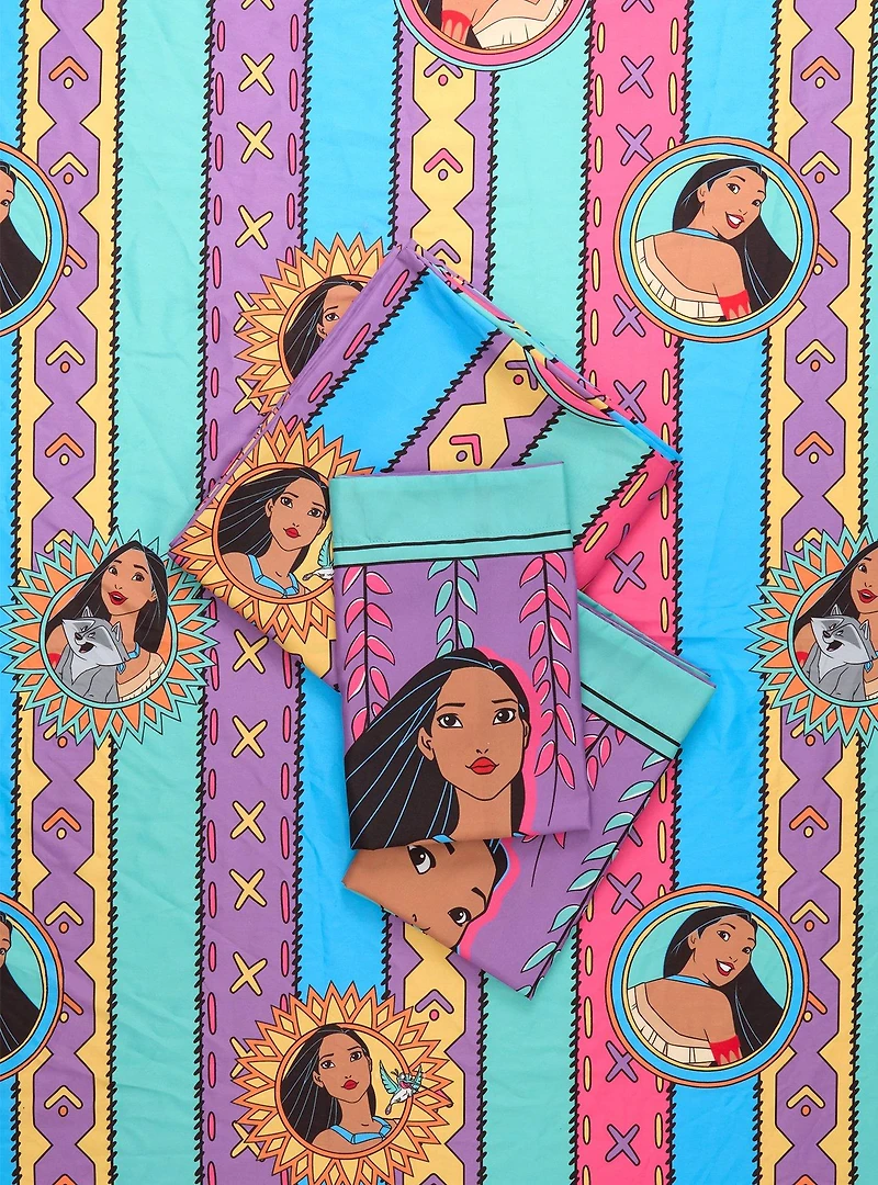 Disney Pocahontas Retro Full Sheet Set - BoxLunch Exclusive