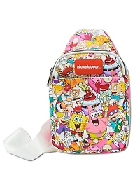 Nickelodeon Nick 90s Rewind Character Crossbody Sling Bag