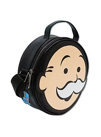 Monopoly Mr. Monopoly Round Crossbody Bag