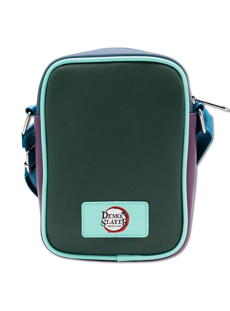 Demon Slayer Character Group Pose and Logo Crossbody Bag