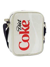 Diet Coke Logo Just for the Taste of It Quote Crossbody Bag