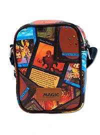 Magic the Gathering Deckmaster Card Replica with Stacked Card Crossbody Bag