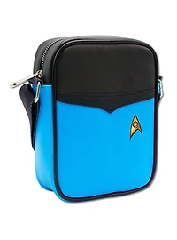 Star Trek Sciences Crew Suit Blue Crossbody Bag