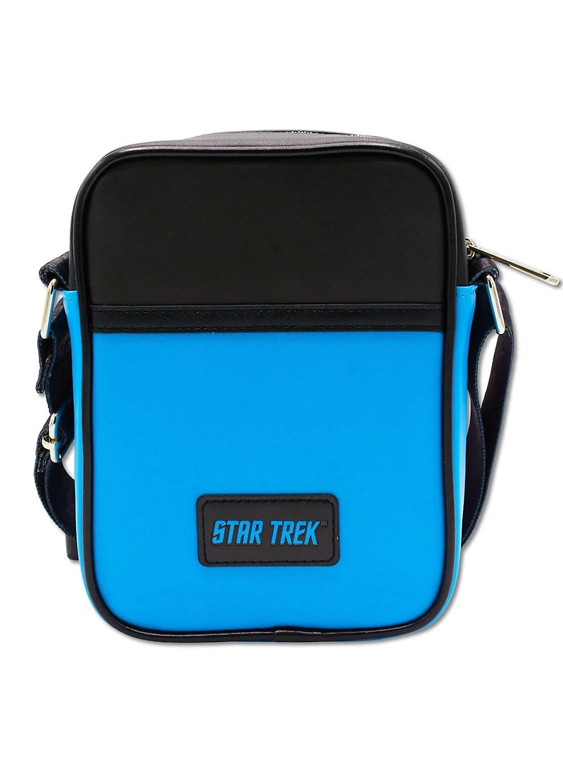 Star Trek Sciences Crew Suit Blue Crossbody Bag