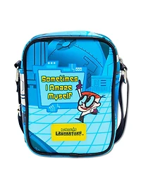 Dexter's Laboratory  Pose and Quote Crossbody Bag