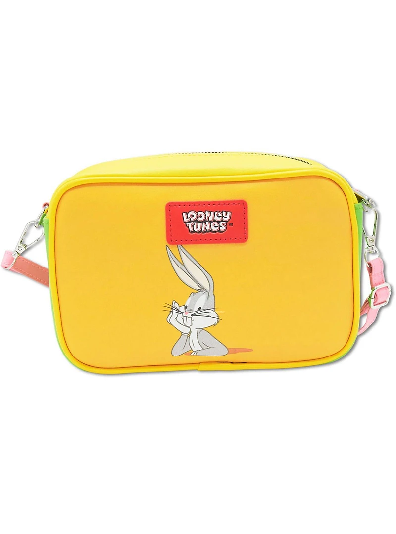 Looney Tunes Seven Character Group Pose Crossbody Bag