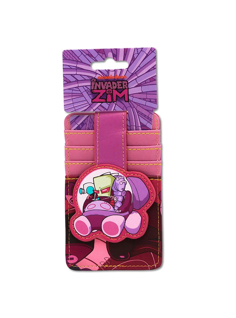 Invader Zim GIR Voot Runner Pose ID Card Holder Wallet