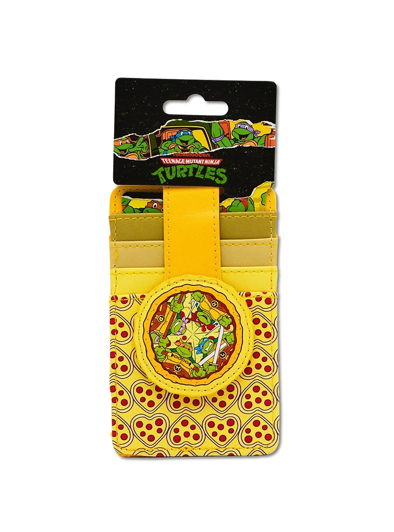 Teenage Mutant Ninja Turtles Wallet Pizza Pose ID Card Holder Wallet