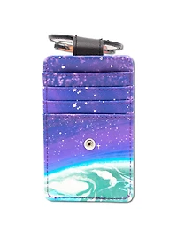 Peanuts Astronaut Snoopy Pose ID Card Holder Wallet