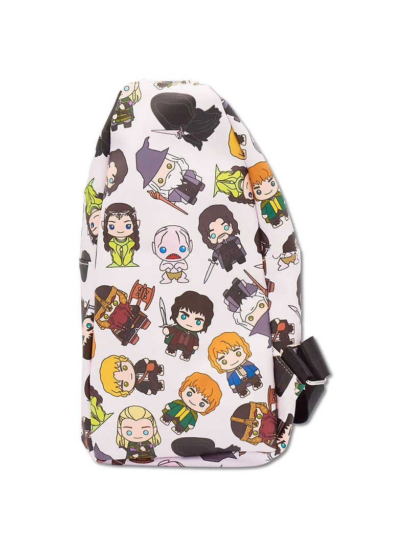 The Lord of the Rings Chibi Frodo Pose Crossbody Sling Bag