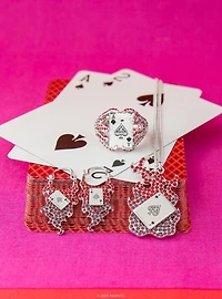Marvel X Rocklove X-Men Gambit Spinning Card Earrings