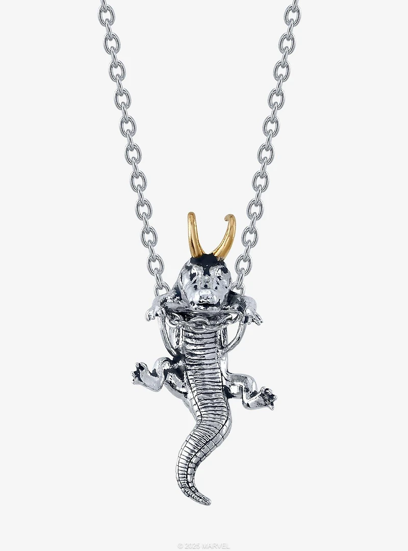 Marvel X Rocklove Loki Alligator Loki Necklace