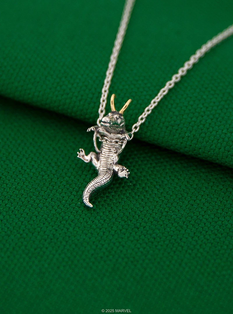 Marvel X Rocklove Loki Alligator Loki Necklace