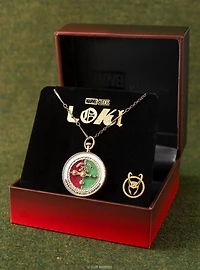 Marvel X Rocklove Marvel Studios Loki Tva Stopwatch Necklace