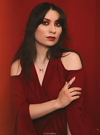 Marvel X Rocklove Wandavision Scarlet Witch Headdress Ring