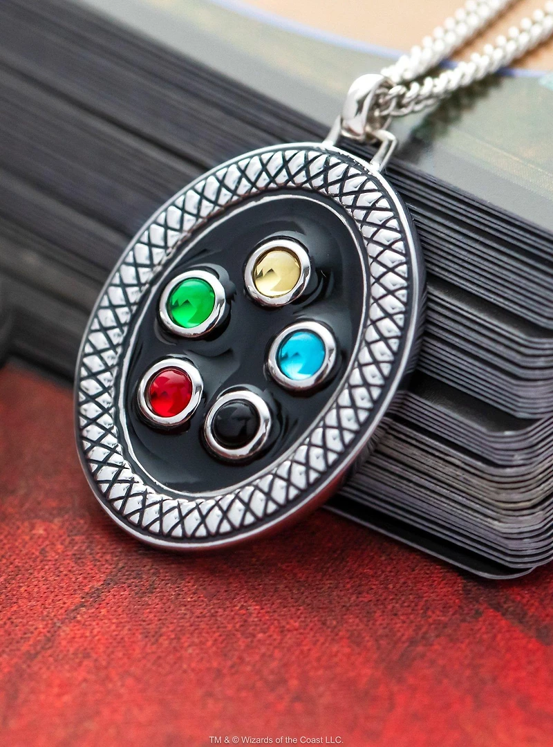 Magic The Gathering X Rocklove Pip Medallion Necklace