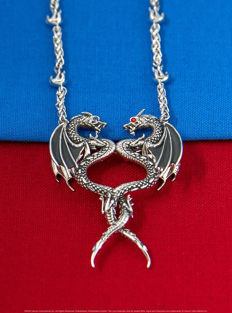 Avatar The Last Airbender X Rocklove Dancing Dragon Necklace