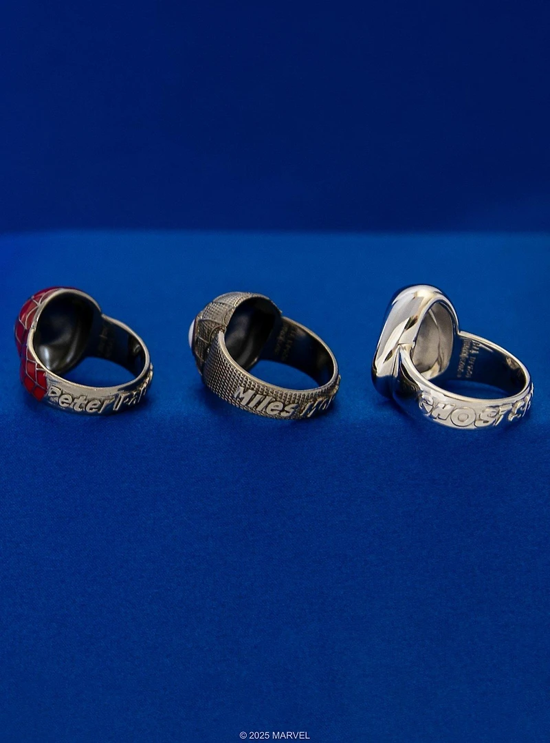Marvel X Rocklove Spider-Man Ghost Spider Mask Ring