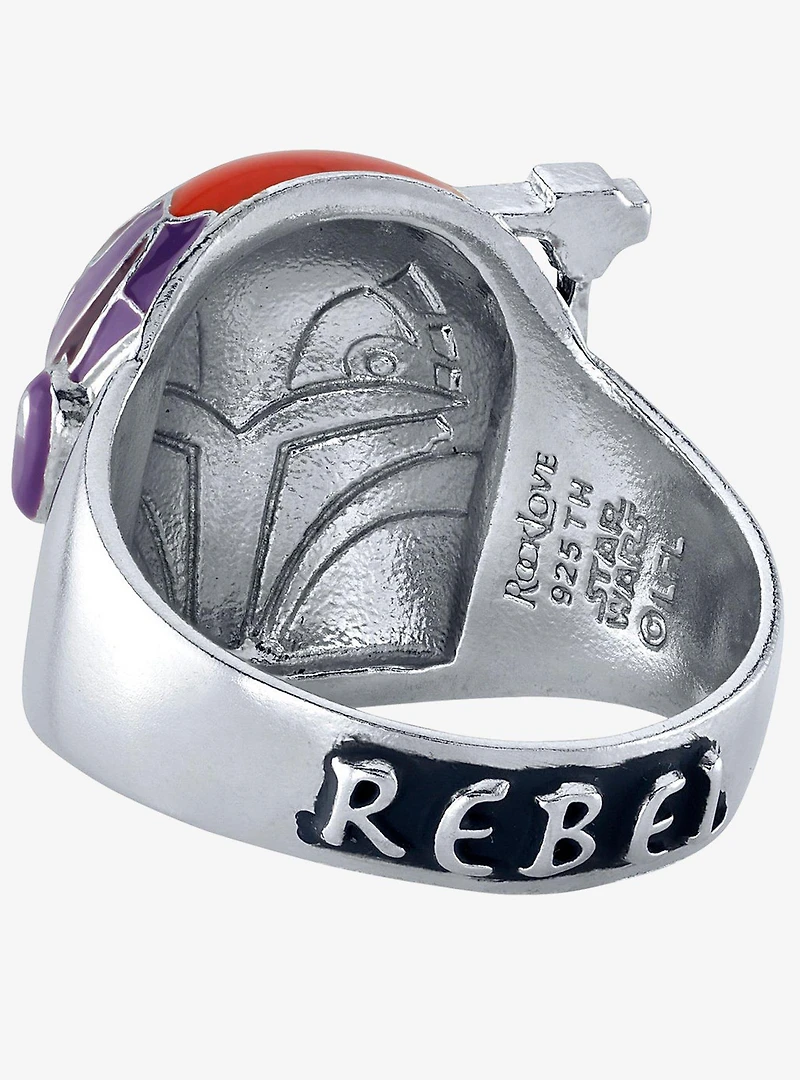 Star Wars X Rocklove Sabine Wren Helmet Ring