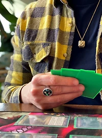 Magic The Gathering X Rocklove Pip Signet Ring