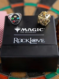 Magic The Gathering X Rocklove Pip Signet Ring