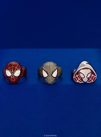 Marvel X Rocklove Spider-Man Peter Parker Mask Ring