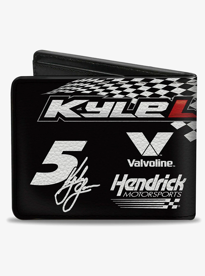 Hendrick Motorsports Kyle Larson 2X Championship Checkers Bifold Wallet