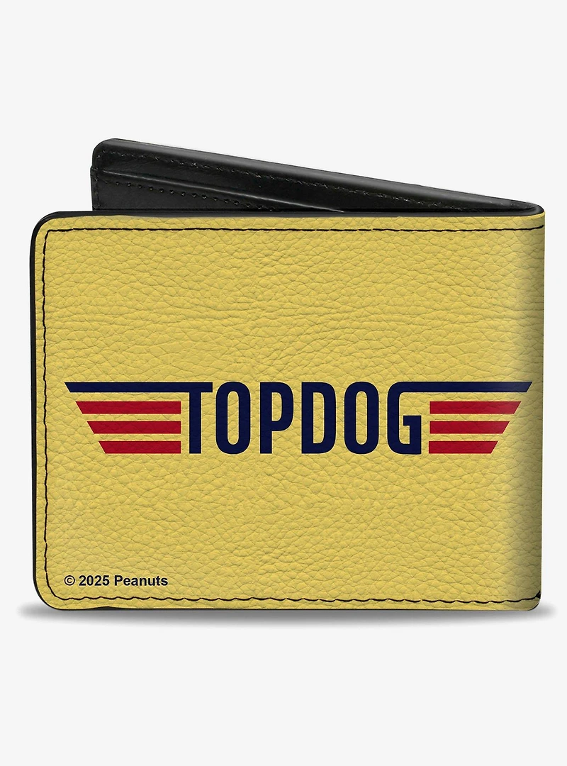 Peanuts Snoopy Fly Boy top Dog Flying Ace Bifold Wallet