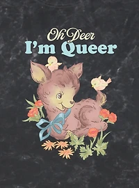 Queer Deer Mineral Wash T-Shirt BoxLunch Exclusive