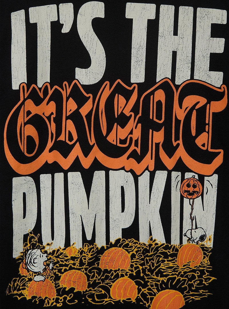 Peanuts It's the Great Pumpkin, Charlie Brown Puff Print T-Shirt - BoxLunch Exclusive