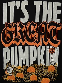 Peanuts It's the Great Pumpkin, Charlie Brown Puff Print T-Shirt - BoxLunch Exclusive