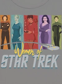 Star Trek Women Of Womens Baby Tee
