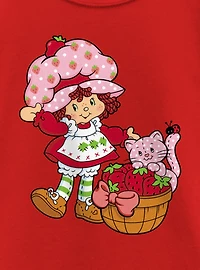 Strawberry Shortcake Custard Basket Youth Girls T-Shirt