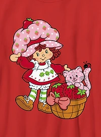 Strawberry Shortcake Custard Basket Youth T-Shirt