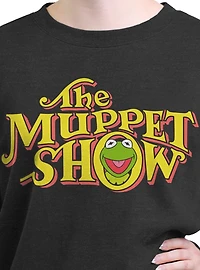 Disney The Muppet Show Simple Logo Womens Oversized Sweatshirt