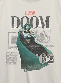Marvel Doctor Doom Maximalist Womens Oversized T-Shirt