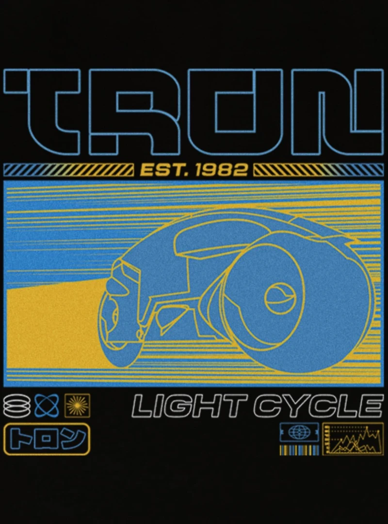Tron Light Cycle Futuristic Womens Cami