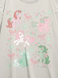 My Little Pony Cute Christmas Womens Oversized T-Shirt