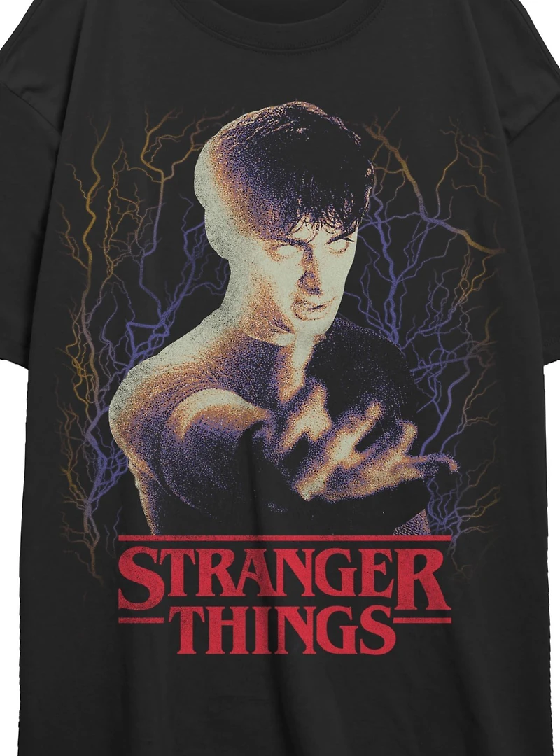 Stranger Things Will Epic Powers Womens Oversized T-Shirt