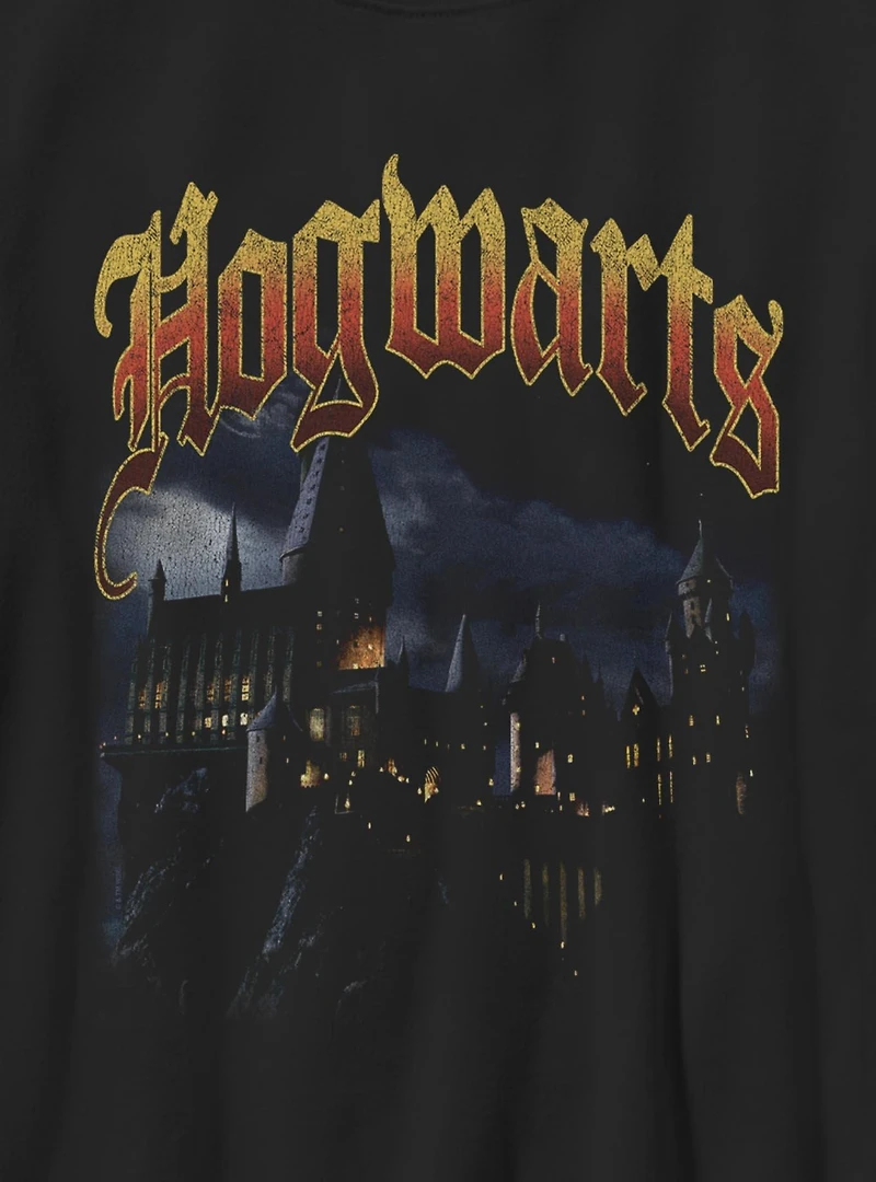 Harry Potter? Hogwarts Castle At Night Youth T-Shirt