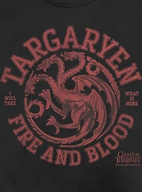 Game Of Thrones Collegiate Targaryen Sweatshirt
