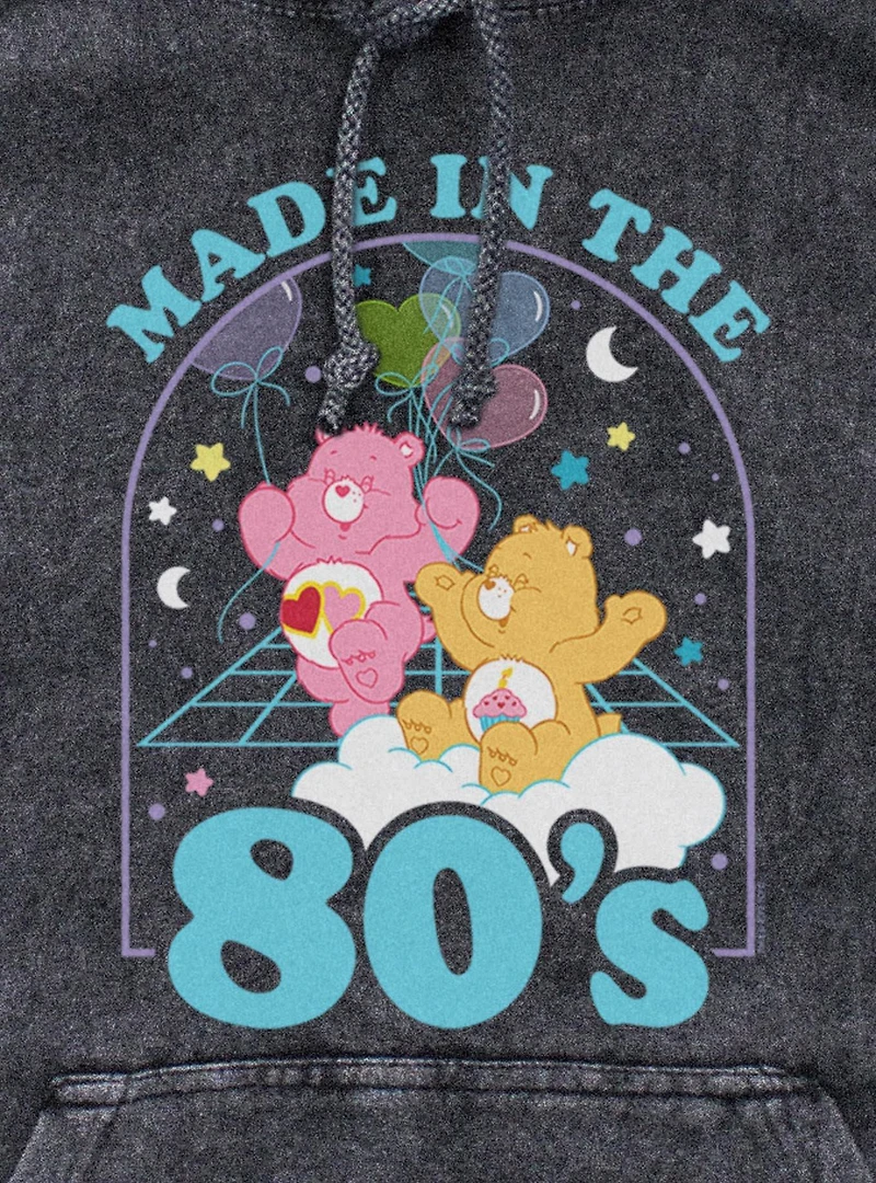 Care Bears Eighties Made Mineral Wash Hoodie