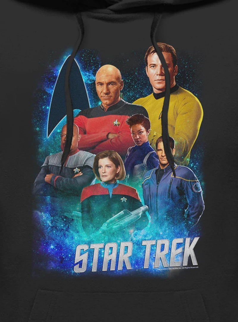 Star Trek Legendary Captains Hoodie