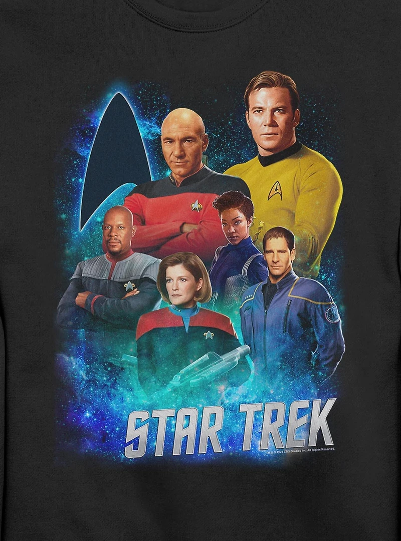 Star Trek Legendary Captains Sweatshirt