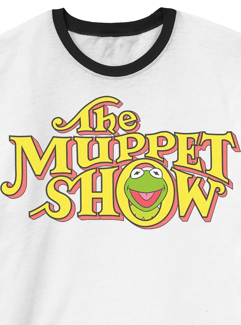 Disney The Muppet Show Simple Logo Ringer T-Shirt