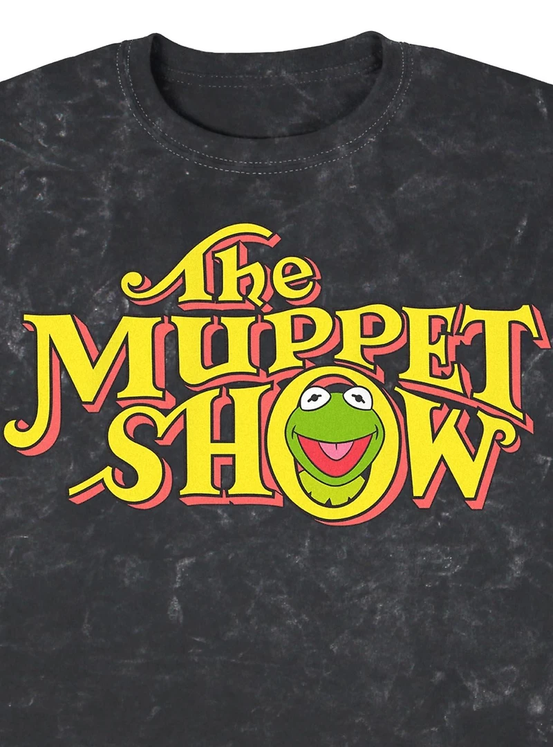 Disney The Muppet Show Simple Logo Mineral Wash T-Shirt