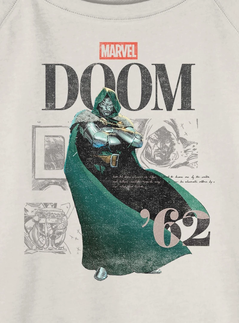 Marvel Doctor Doom Maximalist Womens Slouchy Sweatshirt