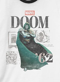 Marvel Doctor Doom Maximalist Ringer T-Shirt